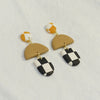 Check It - Abstract Earrings